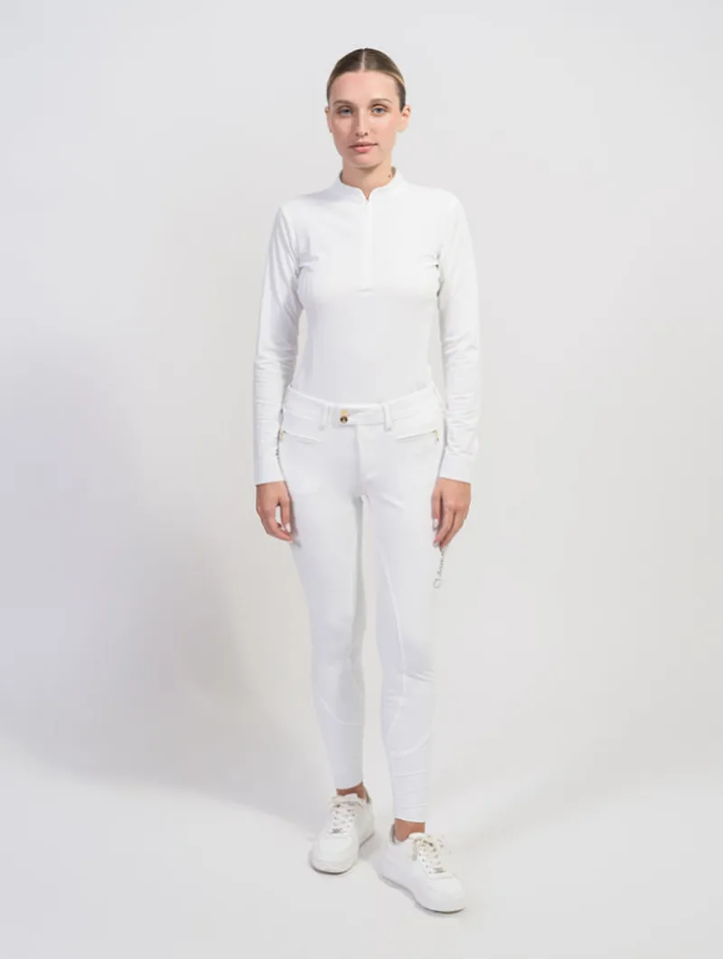 Samshield Louisella Long Sleeve Shirt - White
